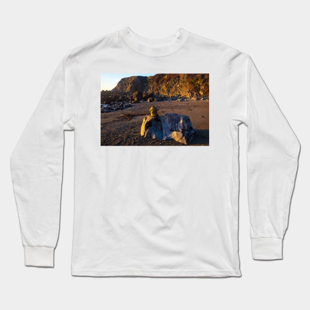 Shoreside Diving Helmet Long Sleeve T-Shirt by photogarry